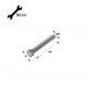 HEXAGON HEAD STEEL BOLT M5x40 HEXAGONAL STEEL BOLTS